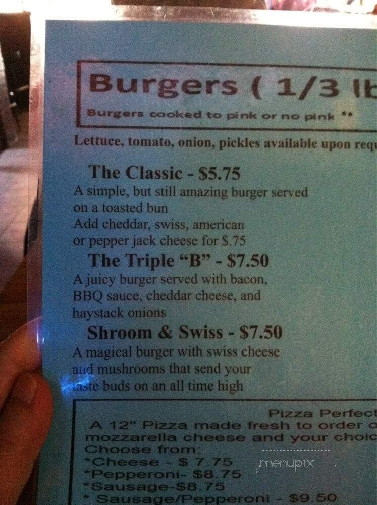 McCarty Park Sports Pub & Grill - Milwaukee, WI menu_pic