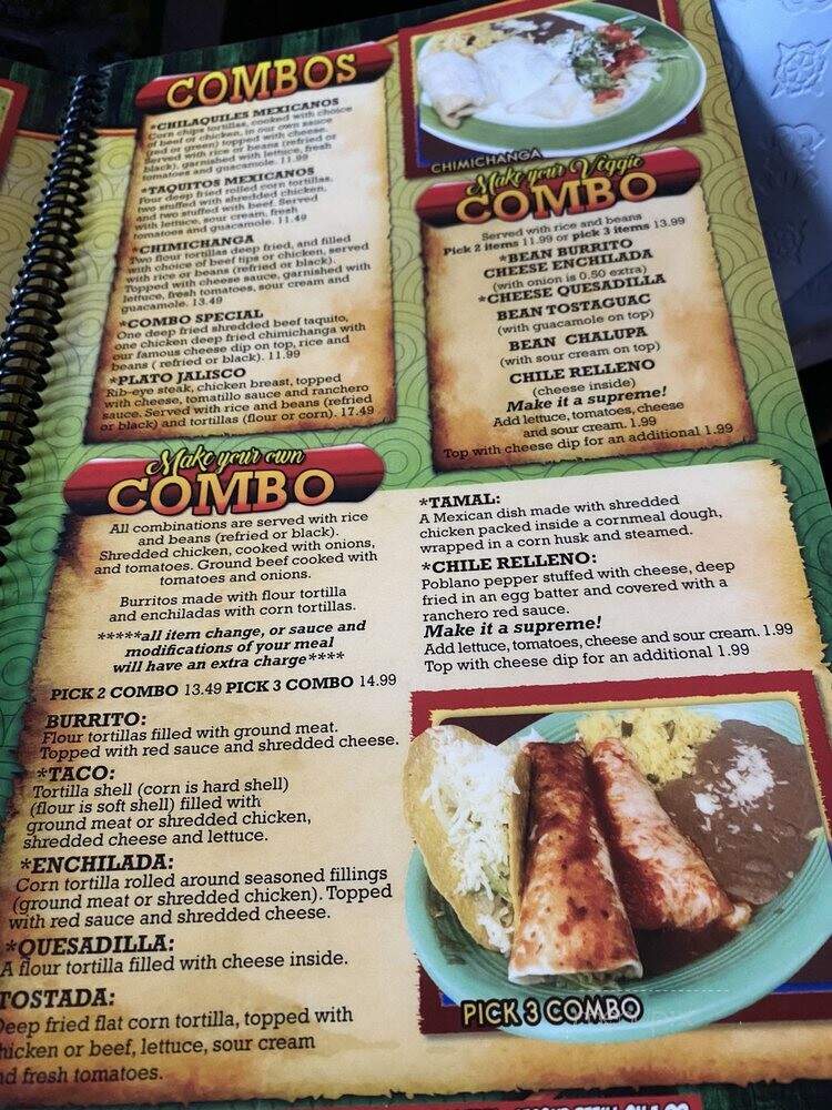 El Loro Mexican Restaurant - Bloomington, MN menu_pic