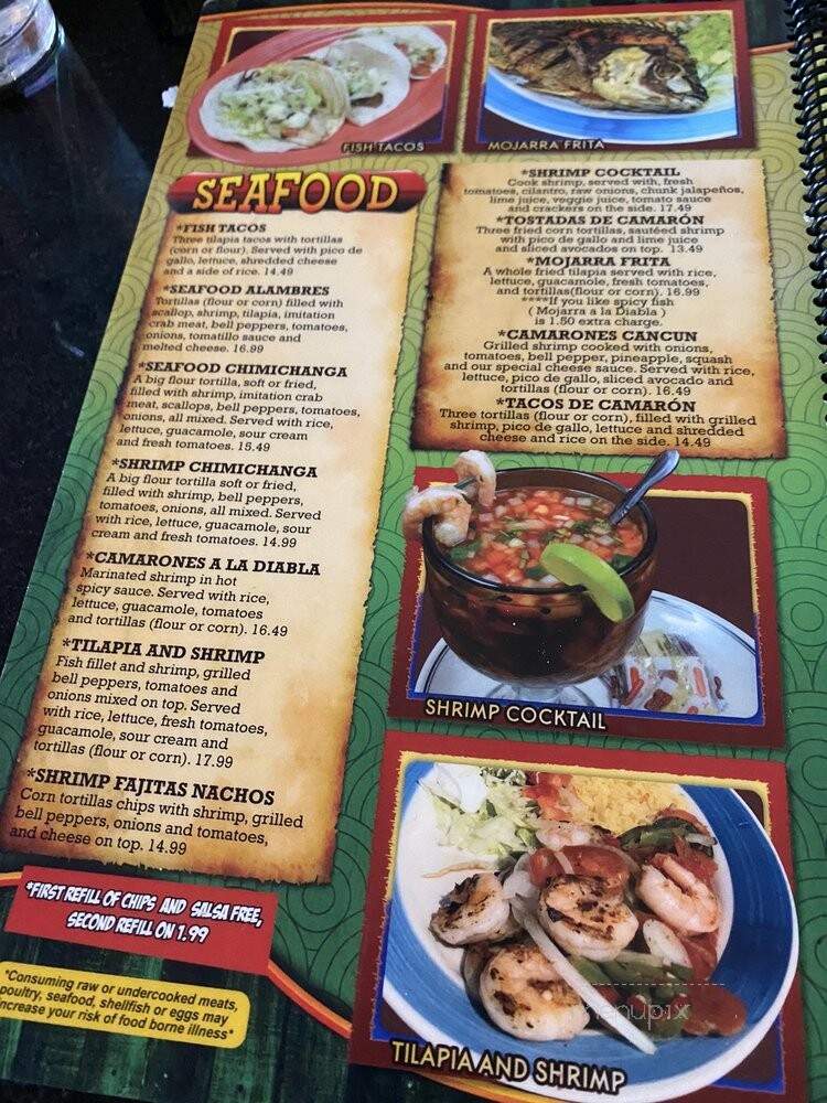 El Loro Mexican Restaurant - Bloomington, MN menu_pic