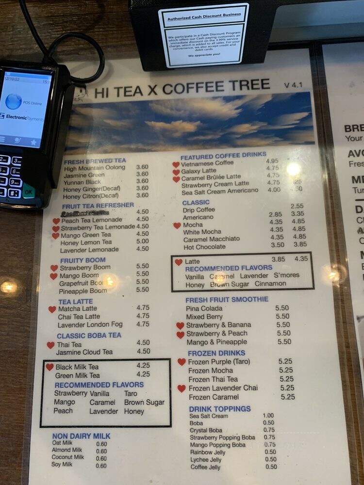 Coffee Tree - Edmond, OK menu_pic