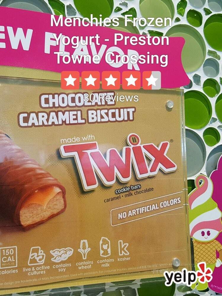 Menchies Frozen Yogurt - Plano, TX menu_pic