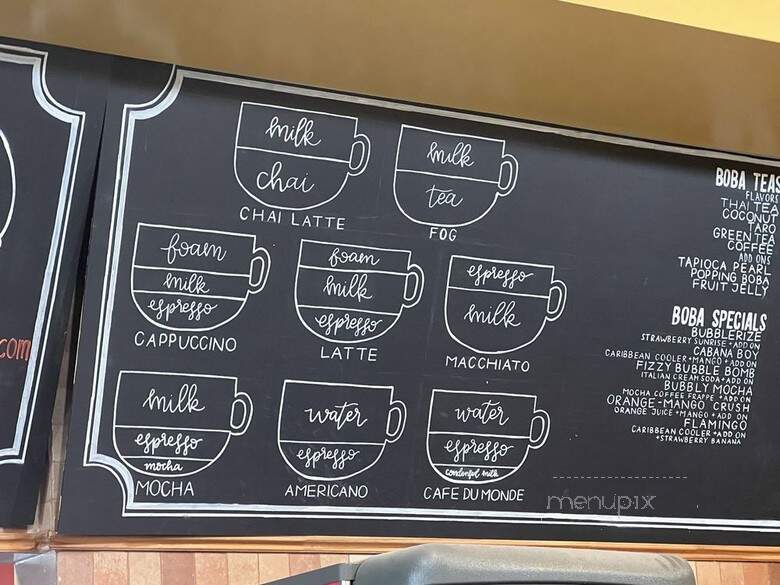 America's Best Coffee and Donuts - Mansfield, TX menu_pic