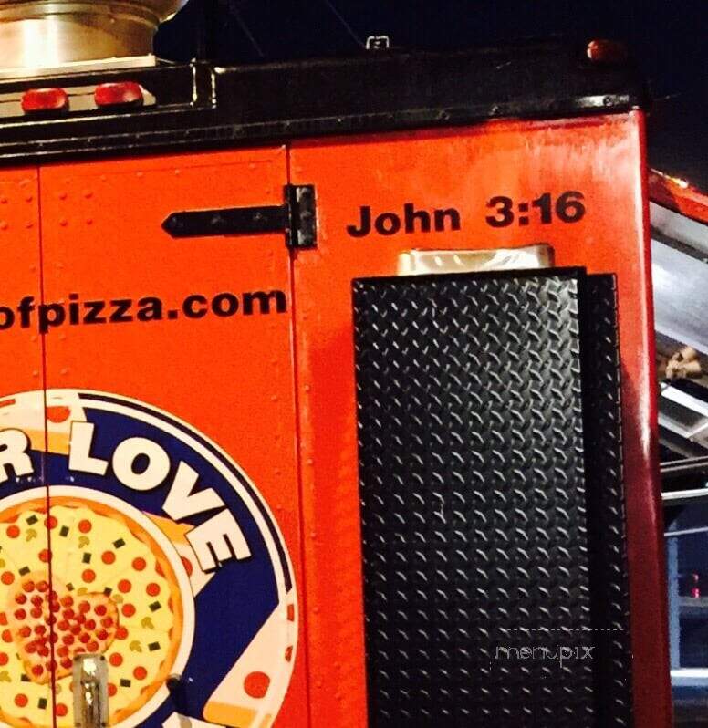 For Love of Pizza - Dallas, TX menu_pic