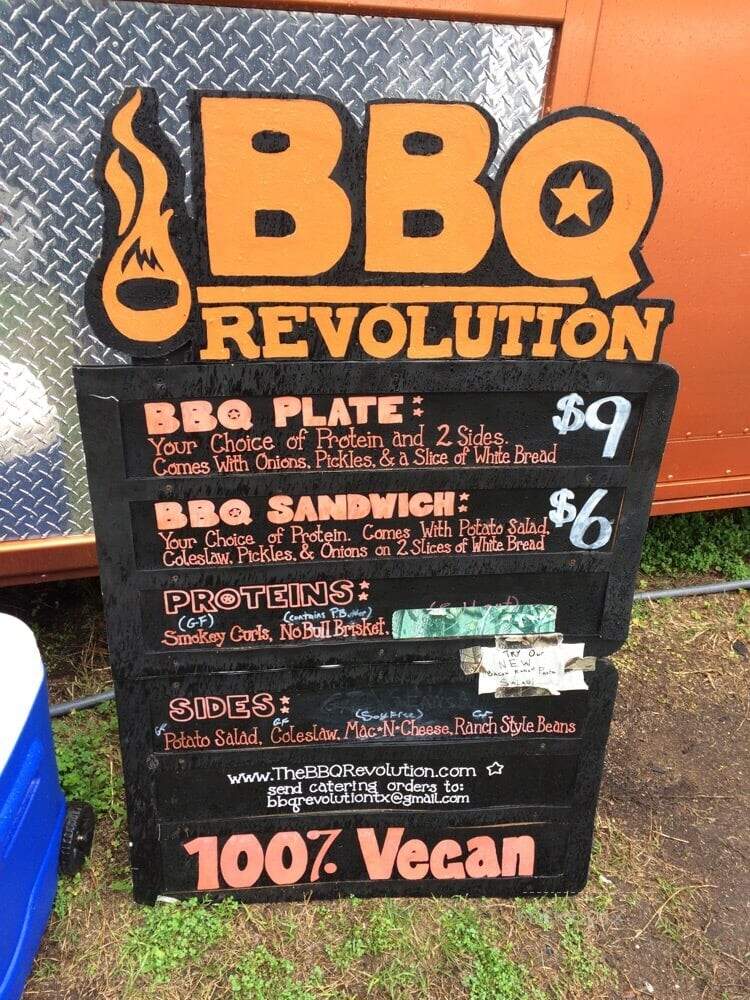 BBQ Revolution - Austin, TX menu_pic