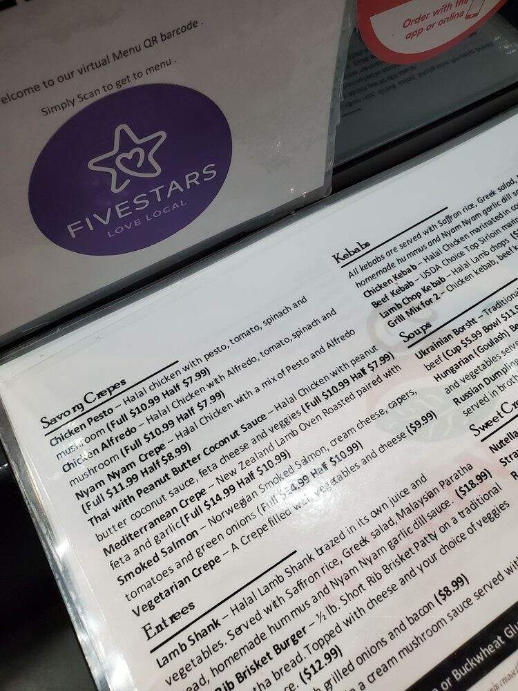 Nyam Nyam Cafe - Cypress, TX menu_pic