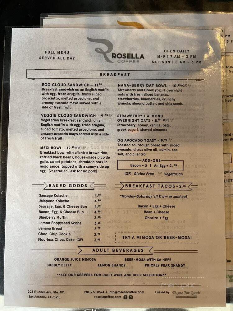 Rosella Coffee - San Antonio, TX