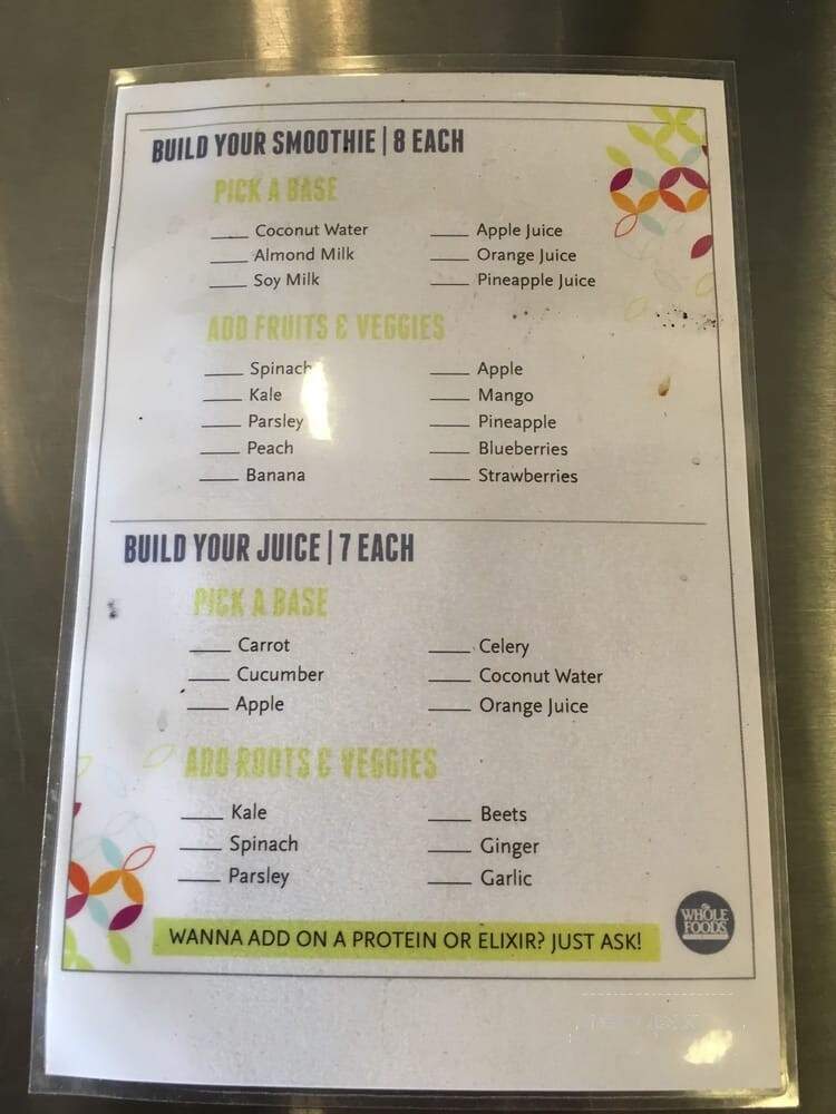 Allegro Coffee - Denver, CO menu_pic