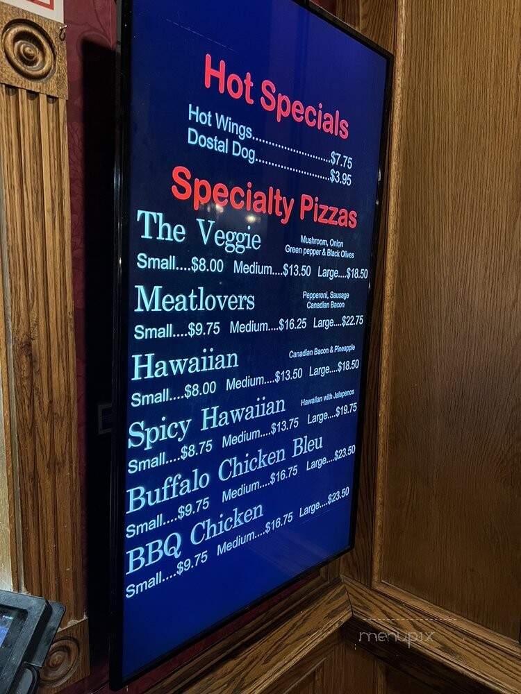 Dostal Alley Saloon - Central City, CO menu_pic
