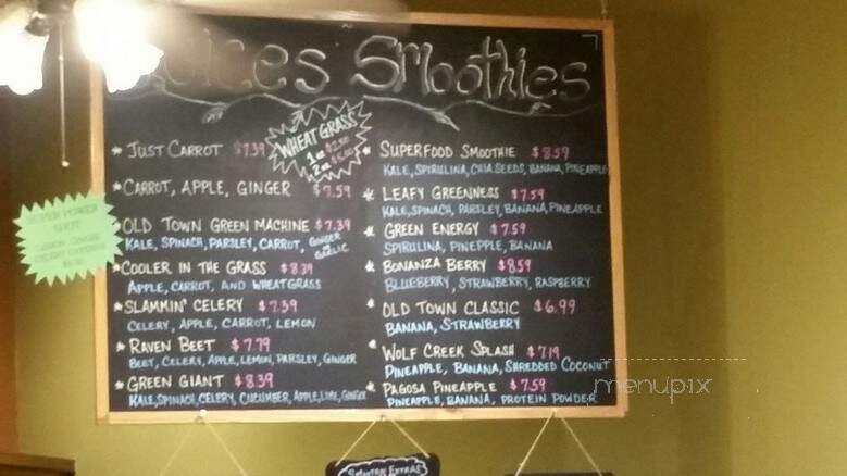 Old Town Natural Market and Deli - Pagosa Springs, CO menu_pic