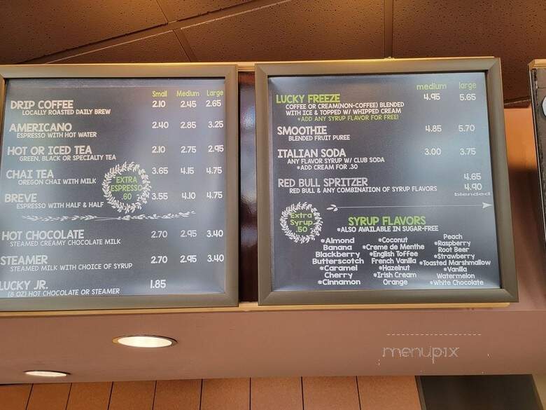 Lucky Perk Coffee - Meridian, ID menu_pic