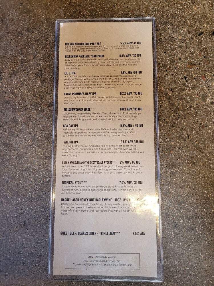 Fate Brewing Company - Scottsdale, AZ