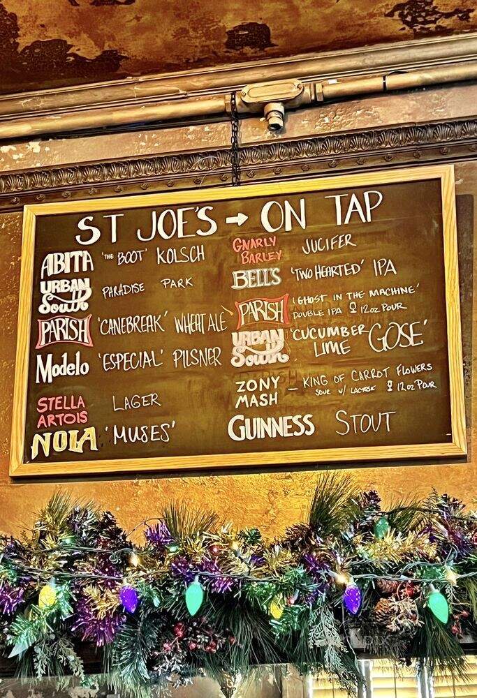 St. Joe's Bar - New Orleans, LA