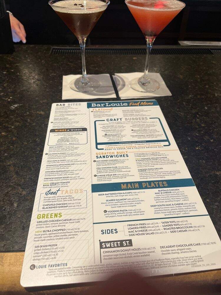 Bar Louie - Allen, TX menu_pic