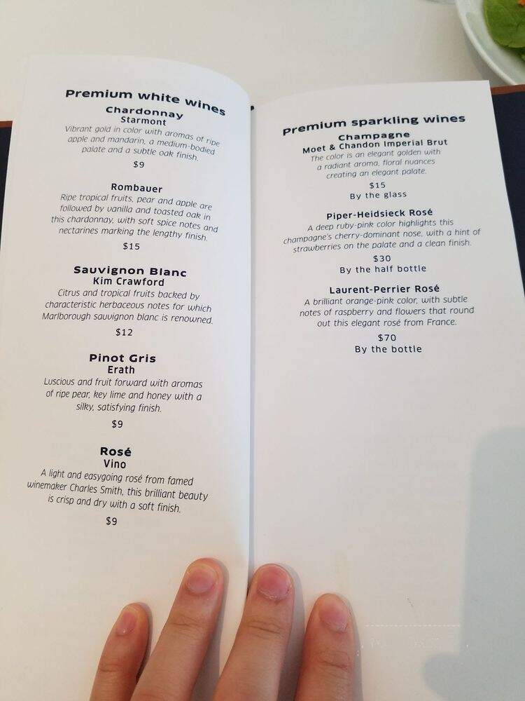 United Club - Houston, TX menu_pic