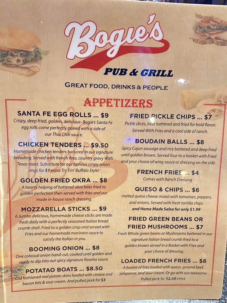 Bogie's Pub & Grill - Pearland, TX