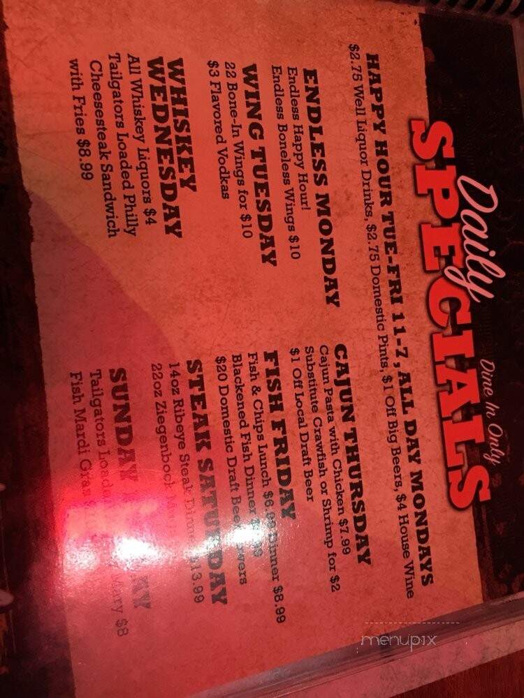 Tailgators Pub & Grill - Spring, TX