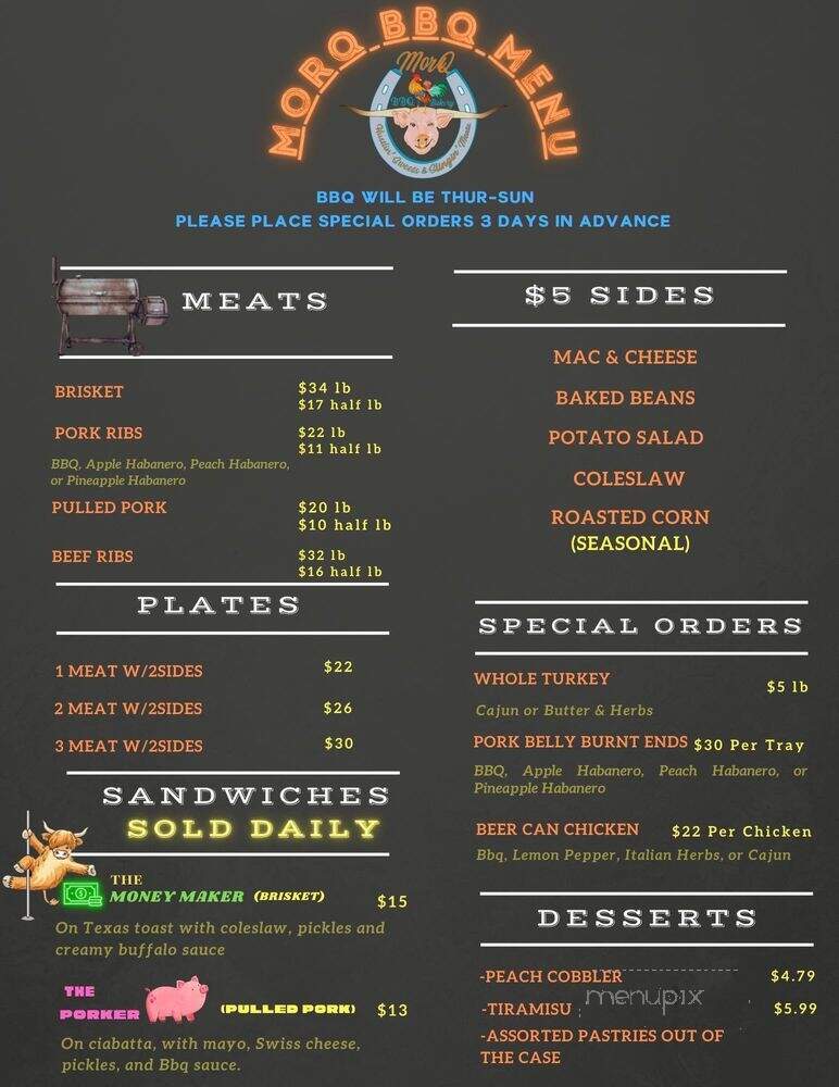 Ovens of Patagonia - Patagonia, AZ menu_pic