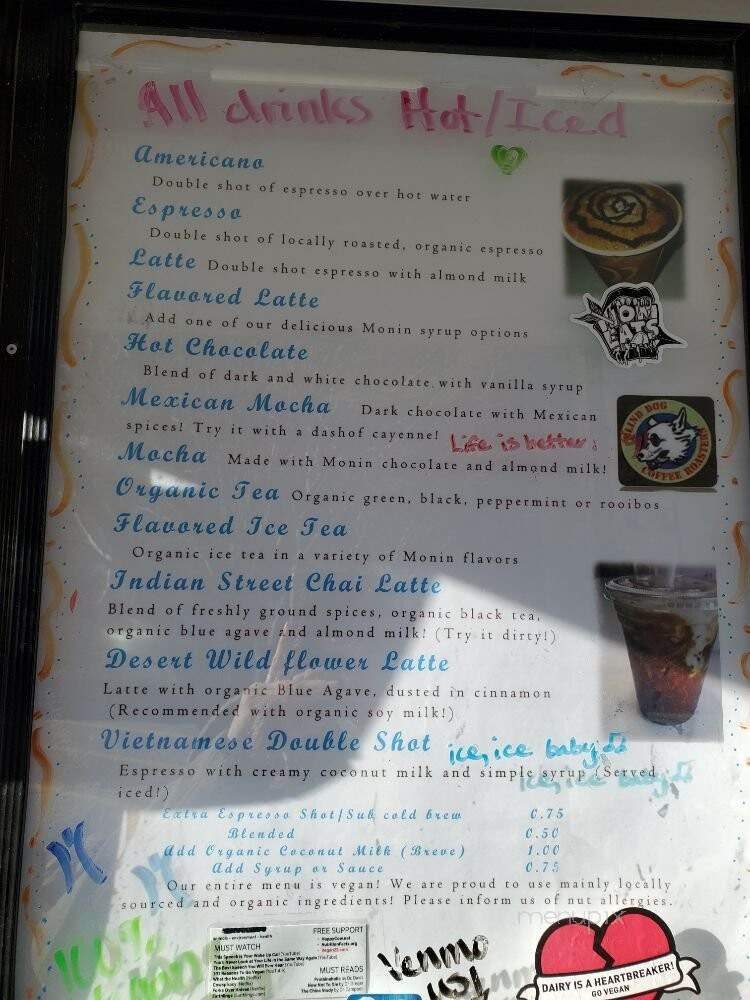 Java Ship Coffee - Reno, NV menu_pic