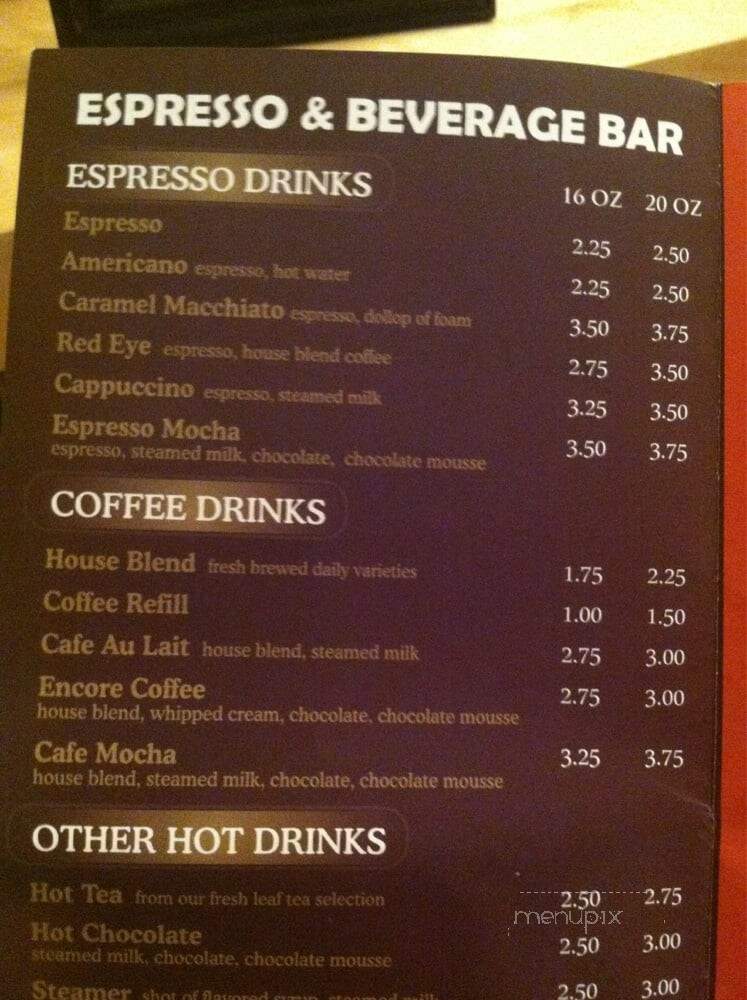 Orange Tree Cafe - Los Angeles, CA menu_pic