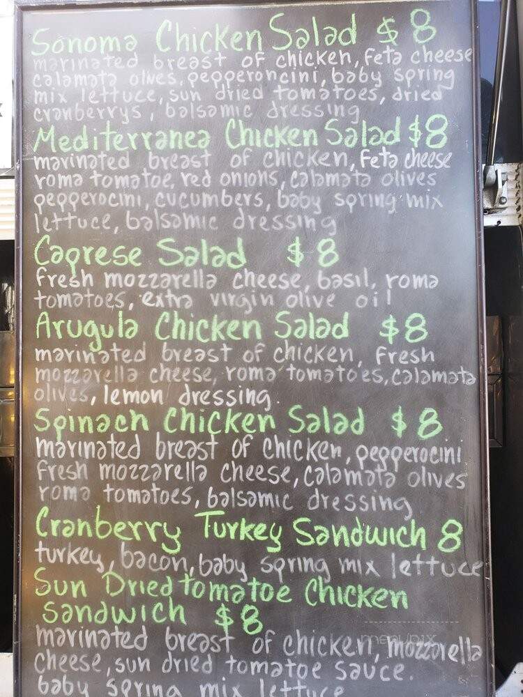 Pranzo Truck - Sun Valley, CA menu_pic
