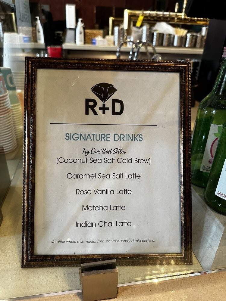 Rubies + Diamonds - Los Angeles, CA menu_pic