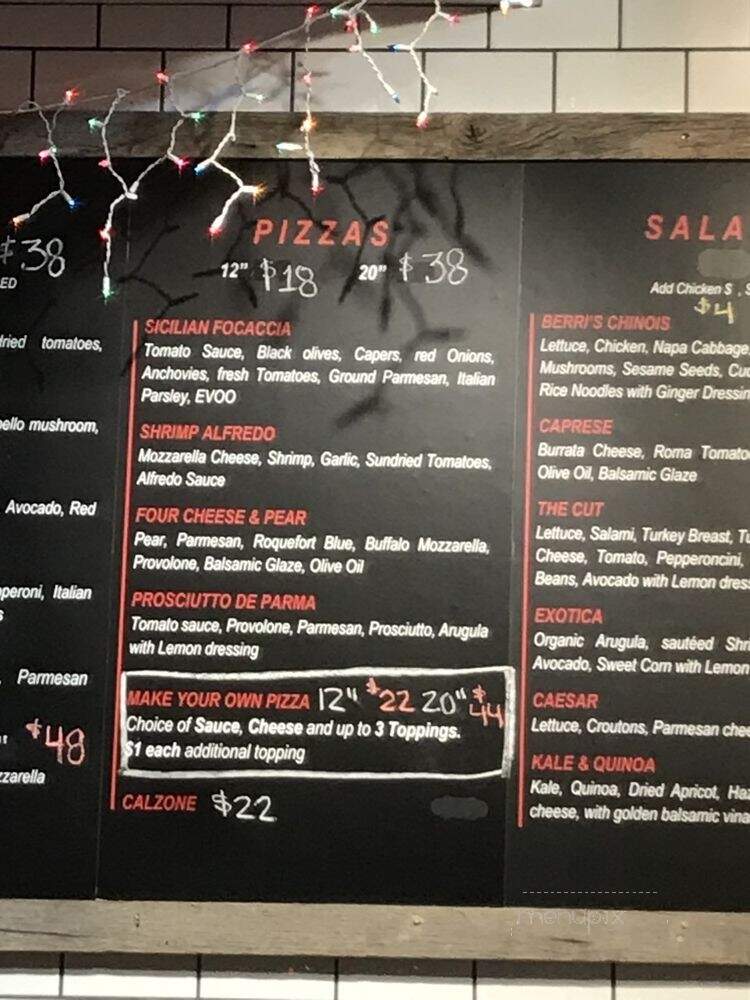 Berris Kithchen - West Hollywood, CA menu_pic