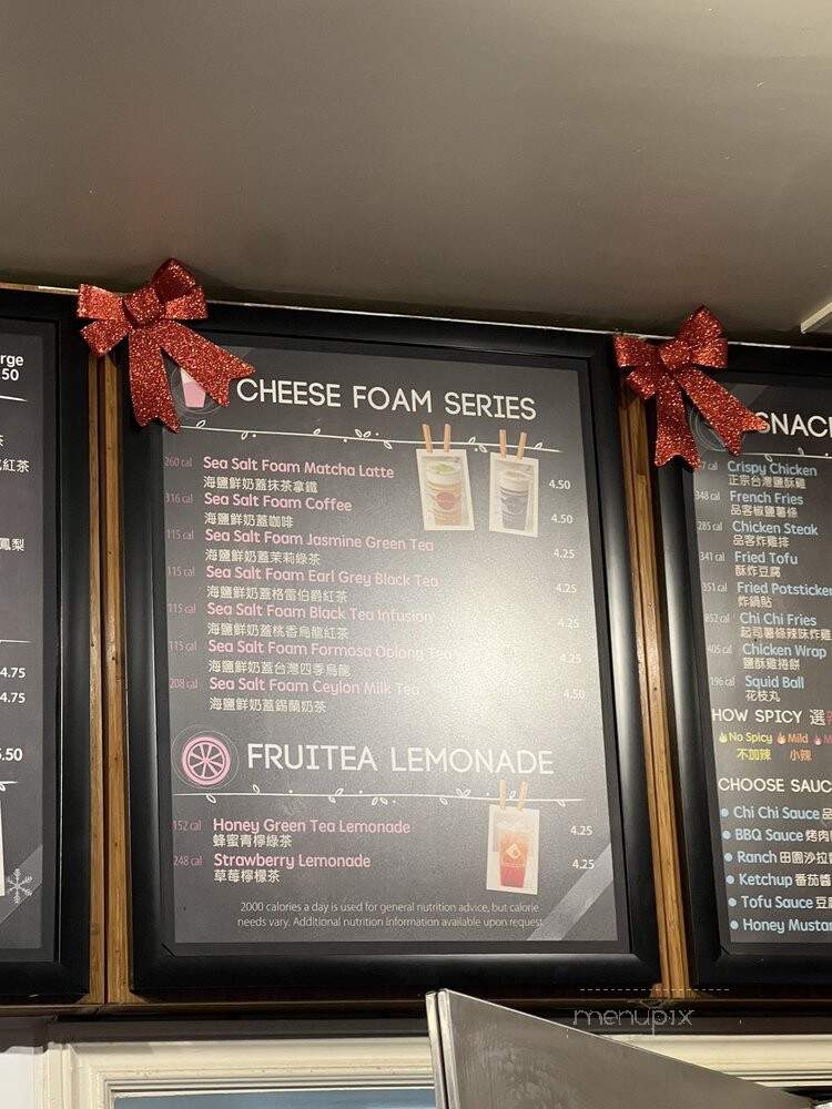 Tapioca Express - Alhambra, CA menu_pic