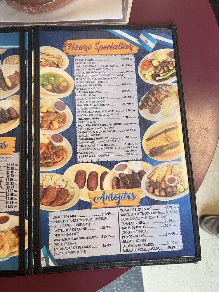 Pupuseria el Kiosco - Compton, CA menu_pic