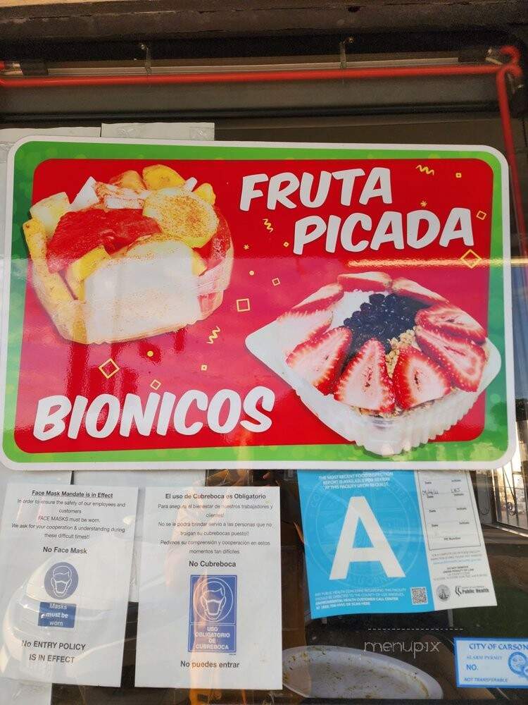 Las Palmitas Fruit - Long Beach, CA menu_pic