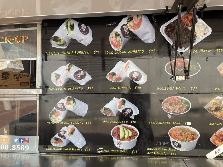 Rice Balls of Fire - Santa Monica, CA menu_pic