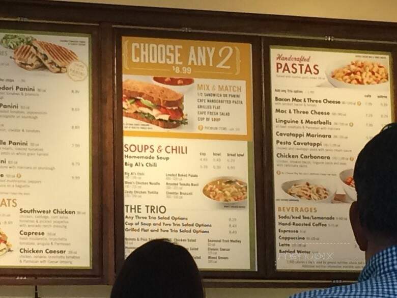 Corner Bakery Cafe - Whittier, CA menu_pic