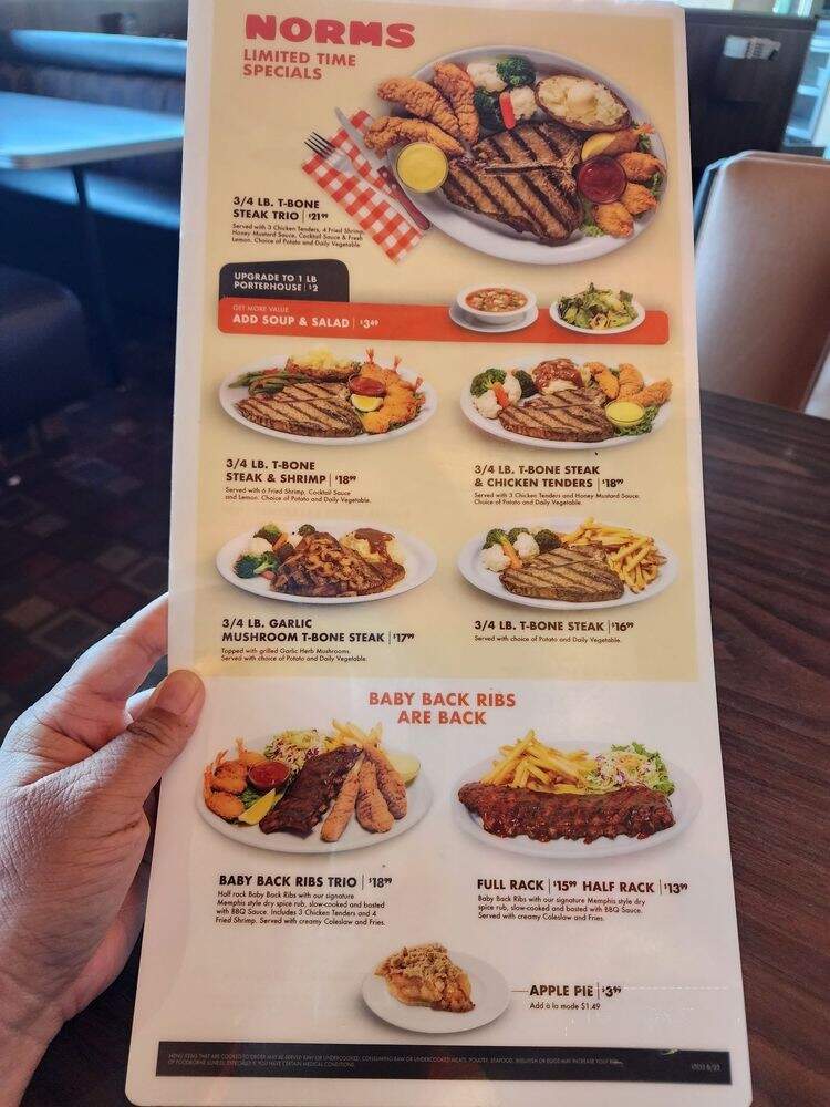 Norms - Pico Rivera, CA menu_pic