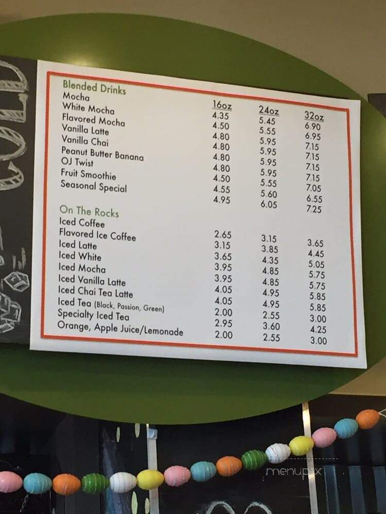 Java Connection - Cypress, CA menu_pic