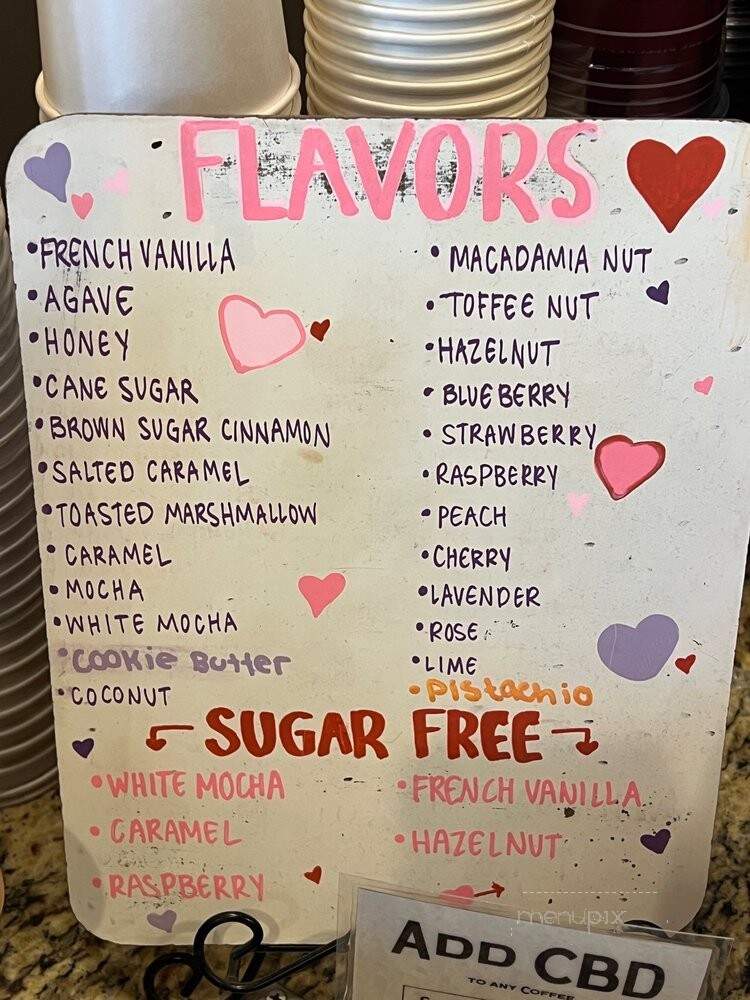 Javatinis Espresso - Lakewood, CA menu_pic