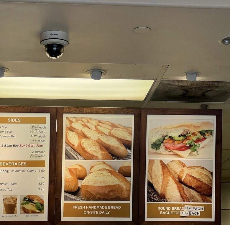Saigon's Bakery / Banh Mi Saigon - Garden Grove, CA menu_pic