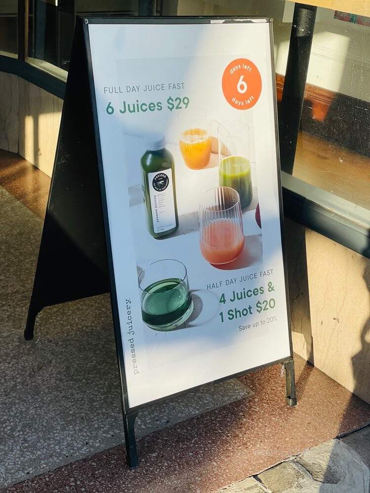 Pressed Juicery - Pasadena, CA menu_pic