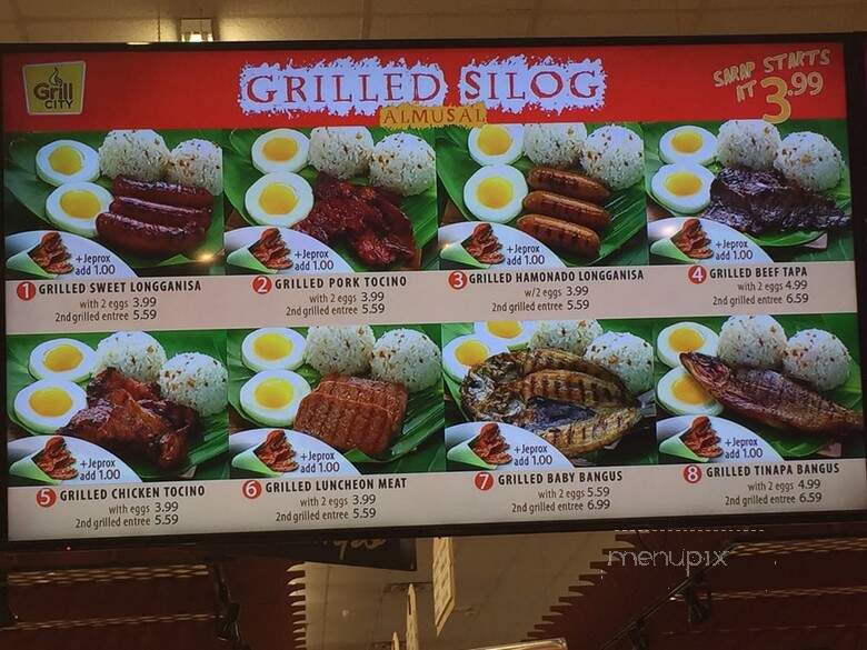 Grill City - Los Angeles, CA menu_pic