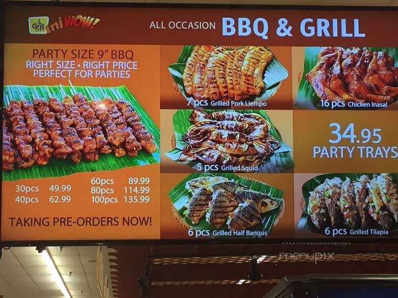 Grill City - Los Angeles, CA menu_pic