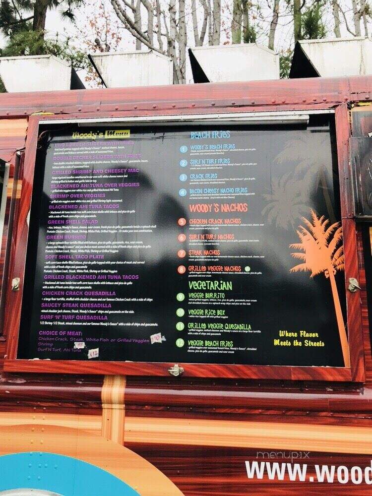 Woody's Grill Truck - Sun Valley, CA menu_pic