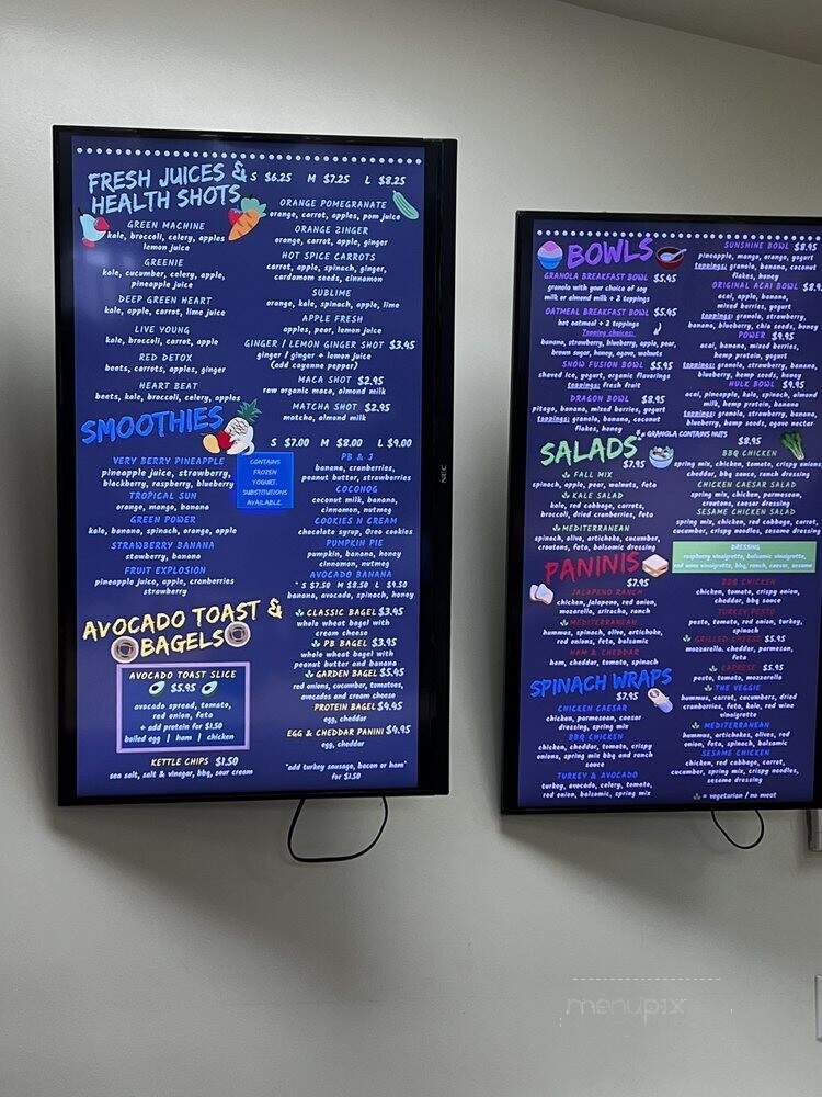 Phillips Ranch Health Bar - Pomona, CA menu_pic