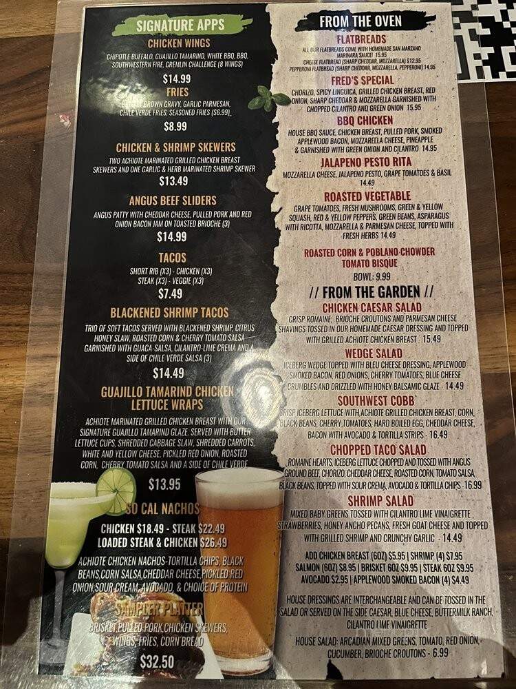 Citygrill - Covina, CA menu_pic