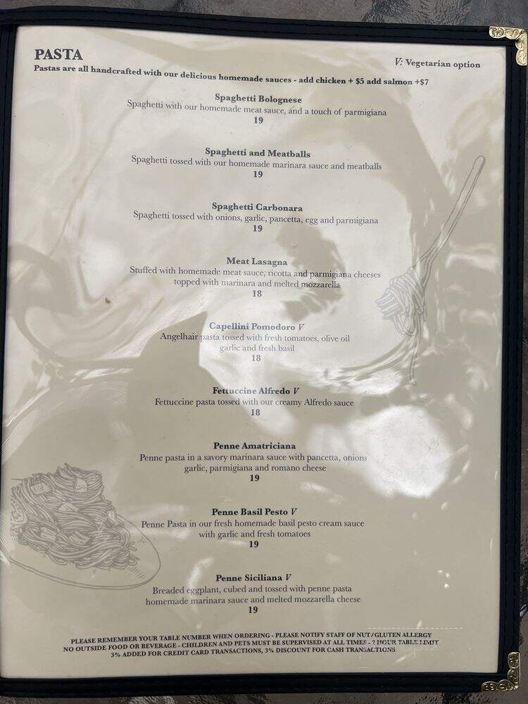 Cordiano Winery - Escondido, CA menu_pic