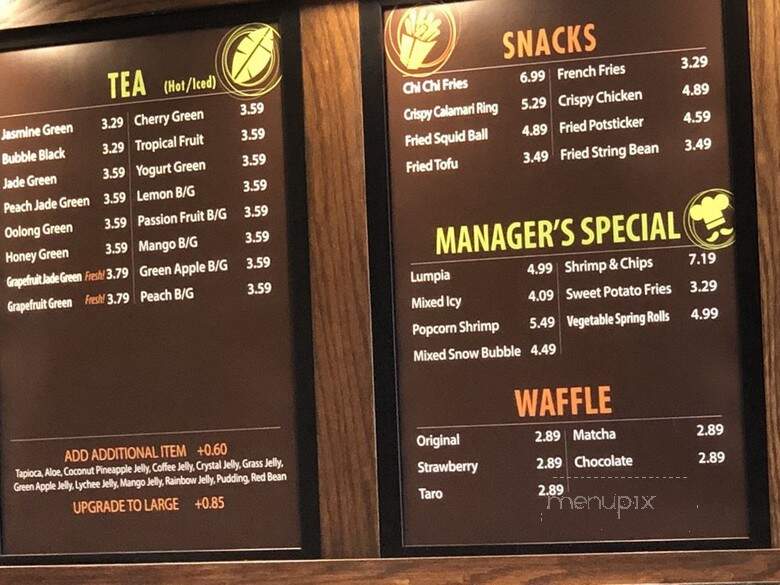 Tapioca Express - San Marcos, CA menu_pic