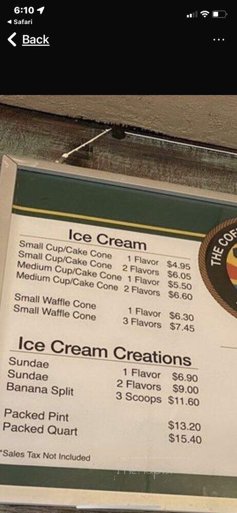 Scoop Deck Ice Cream Shop - Dana Point, CA menu_pic