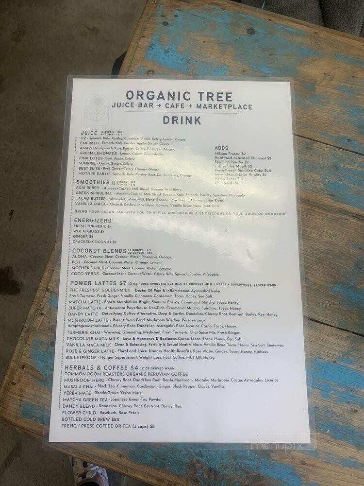 Organic Tree Juice Bar - Dana Point, CA