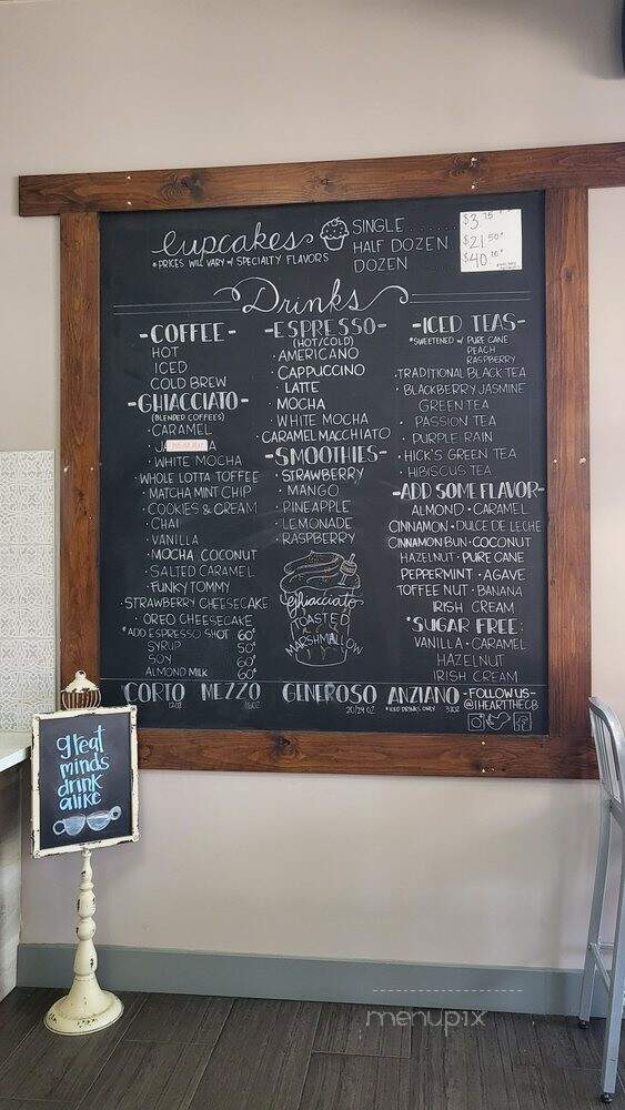 The Cupcake & Espresso Bar - Moreno Valley, CA menu_pic