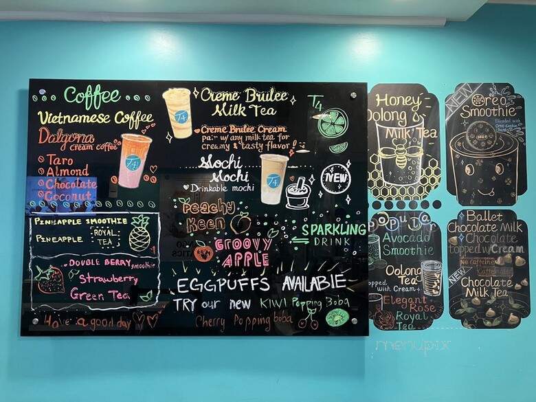 T4 - Palo Alto, CA menu_pic