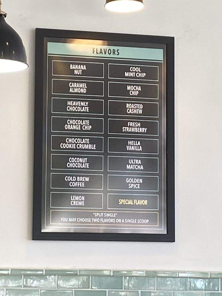 Mr. Dewie's Frozen Desserts - Oakland, CA menu_pic
