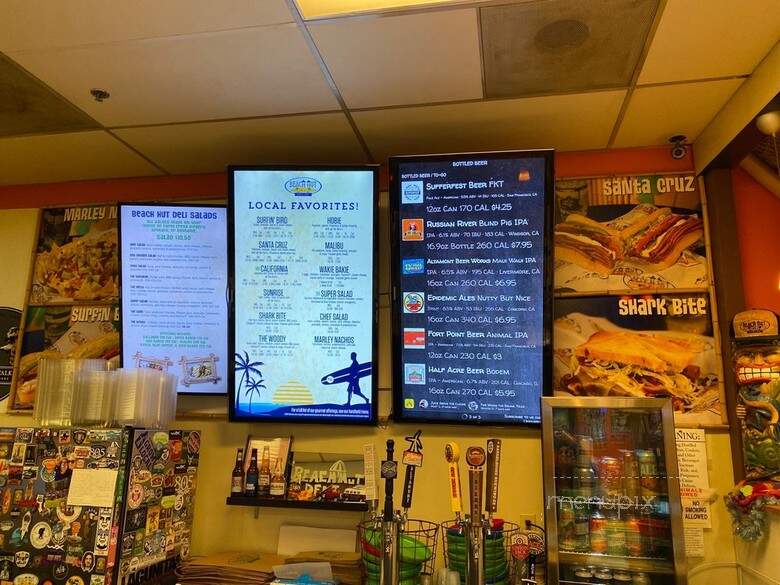 Beach Hut Deli - Brentwood, CA menu_pic