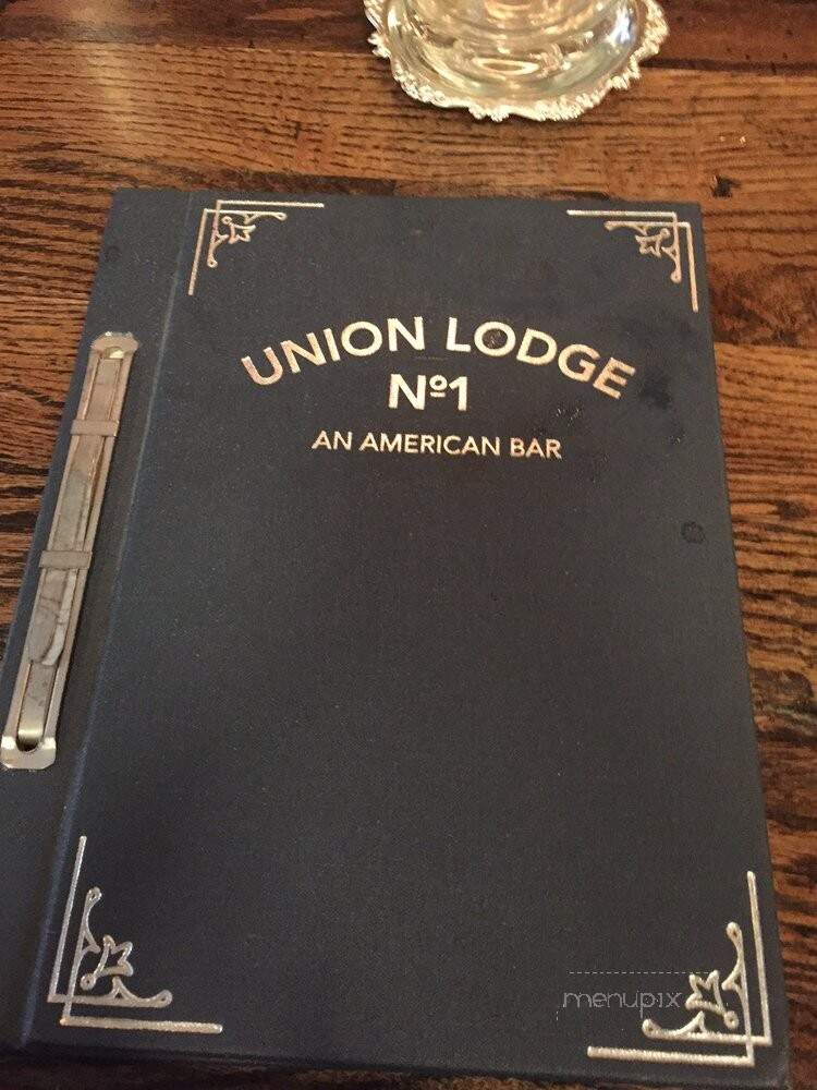 Union Lodge No.1 - Denver, CO menu_pic